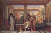 Alma, Gustave Boulanger,The Rehearsal in the House of the Tragic Poet (mk23)